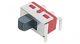 RND 210-00583, Miniature Slide Switch, 1CO, ON-ON, PCB Pins, Right Angle, RND Components