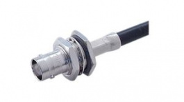 24 BNC-50-2-45/133 NE, RF Connector, BNC, Brass, Socket, Straight, 50Ohm, Crimp Terminal, Huber+Suhner