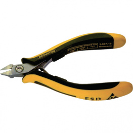 3-967-15, Side-Cutting Pliers;120 mm with Bevel, Bernstein