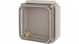 CI44-200/T-NA, Insulated enclosure pebble grey RAL 7032 Polycarbonate IP 65 N/A, Eaton