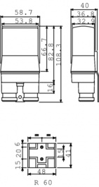 10.41.8.230.0000, Модуль: сумеречный выключатель; 230ВAC; Тип ВЫХ 1:SPST-NO; IP54, FINDER