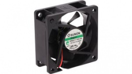 MF60251V1-1000U-A99, Axial Fan DC 60x60x25mm 12V 40m\x1a/h, Sunon