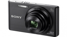 DSC-W830/B, Cyber-shot DSC-W830, Black, 25 mm - 200 mm, 20 MegaPixel, Sony