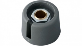 A3023068, Control knob with recess grey 23 mm, OKW