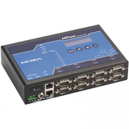 NPORT 5610-8-DT, Serial Server 8x RS232, Moxa