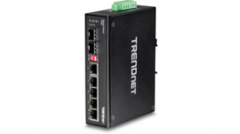 TI-G62, Industrial Ethernet Switch 5x 10/100/1000 RJ45 / 2x SFP, Trendnet