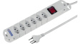 20 201256 S Outlet Strip, 6xJ (T13), 5 m
