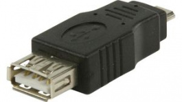 CCGP60901BK, USB 2.0 Adapter USB Micro B Plug - USB-A Socket, Nedis (HQ)