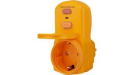 1290660, Circuit Breaker Plug Orange Schuko Type F, Brennenstuhl