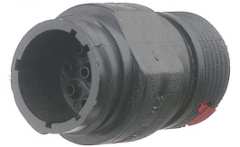 CL1C2100, Coupler plug, Clipper 9-pin, Souriau Esterline Sunbank