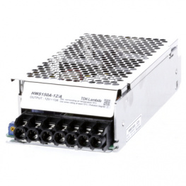 HWS-150A-12/A, DC power supply 150 W 12 VDC, 13 A, TDK-Lambda