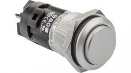 82-4562.1000, Pushbutton Switch 16mm Stainless Steel 240 VAC 3 A 1 Change-Over (CO), EAO