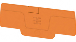 2052400000, End plate N/A 66 x 2.1 x 26 mm orange A, Weidmuller