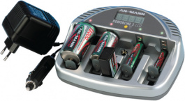 POWERLINE 5 LCD, Charger NiMH/NiCd, Ansmann