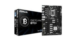 90-MXBHM0-A0UAYZ, Motherboard PRO BTC+ LGA1151 ATX 32GB DDR4/SDRAM, ASRock