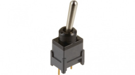 B12AP, Переключатель: тумблер; Пол: 2; SPDT; ON-ON; 0,4A/28ВAC; 0,4A/28ВDC, NKK Switches (NIKKAI, Nihon)
