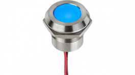 Q22Y5SXXB12E, LED Indicator Blue 12 VDC, APEM