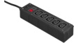 PXD303/050/01/1 Разъем: питания AC; разветвитель; 10А; 250ВAC; IEC 60320; 2м