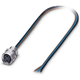 1500350, Device socket M8 Poles 3, Phoenix Contact