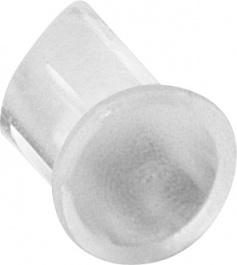 1293.1200, Светодовод для LED; круглая; O5мм; Поверхность: плоская; угловой, Mentor