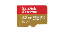 SDSQXAF-032G-GN6GN, Memory Card, 32GB, microSDHC, 100MB/s, 60MB/s, Sandisk