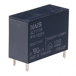 ALF1P06T, PCB power relay 6 VDC 900 mW, Panasonic