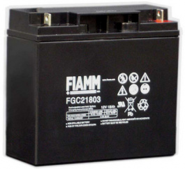 FG21803, Lead-Acid Battery, 12 V 18 Ah, FIAMM