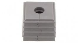 2583460000, Cable Grommet, 6 ... 7mm, TPE, Grey, Weidmuller