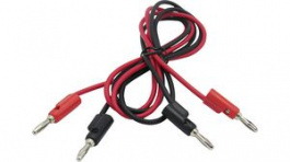 RND 350-00008, Banana Plug Test Lead 900 mm Red + Black, RND Lab