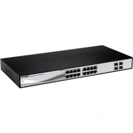 DGS-1210-16, Switch 16x 10/100/1000 4x SFP 19^, D-Link