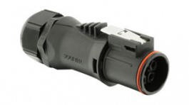 UTL6JC145S, 5 P, Size 14, In-Line Receptacle, Souriau Esterline Sunbank