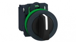XB5FD33, Selector Switch 2-Pole 3-Pos 45° Panel Mount, SCHNEIDER ELECTRIC