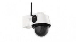 PPIC42520, Wireless Outdoor Camera, PTZ Dome, 1/2.8" CMOS, 82°, 1920 x 1080, White, ABUS