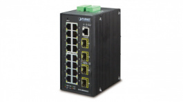IGS-20040MT, Managed switch 16 - DIN-Rail, Planet