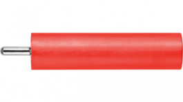 LB 4-1.5 S Ni / 5 / RT, Laboratory socket diam. 4 mm Red CAT II, Schutzinger