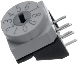 P65THR103L254, Switch Through Hole THT, Hartmann