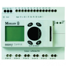 EC4P-221-MTAD1, Модуль: программируемый контроллер PLC; 24ВDC; Выходы:8; IP20, Eaton