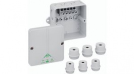 81240701, Junction Box 94 x 94 x 56mm Polystyrene IP65 Grey, Spelsberg