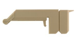 1064760000, Terminal Cover, 55mm Pitch, Beige, Weidmuller