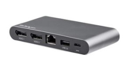 DK30C2DAGPD, USB-C Docking Station DisplayPort/RJ45/USB-A/USB-C, StarTech.com
