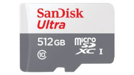 SDSQUNR-512G-GN6TA, Memory Card for Tablets 512GB, microSDXC, 100MB/s, Sandisk