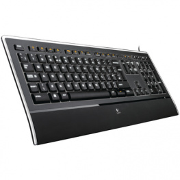 920-005692, Illuminated Keyboard K740 DK FI NO SE USB, Logitech
