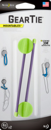 GearTie Mountables 4 Li/Pu, Gear tie, Nite Ize
