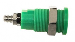 BU-P72930-5, Banana Plug, Green, 36A, 1kV, Gold, MUELLER
