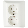 1841466 Socket Outlet 104 x 84 x 20 mm 250 VAC 16 A EU, L+N+PE White