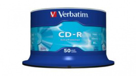 43351, CD-R 700 MB Spindle of 50, Verbatim