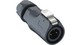2350 04 T06CB T, Quicklock Size 12, / Plug 4 Contacts, 5A, 125V, IP67, LUTRONIC