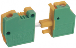 0707866, Feed-through terminal block, yellow/green 1 Poles, Phoenix Contact