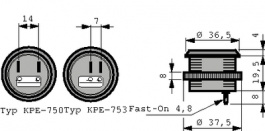 KPEG-753, Пьезогенератор сигнала, Kingstate (Keyseg)