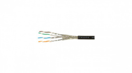 74004 BK [152 м], Ethernet cable Cat.7   4 , Shielding material Aluminium/polyester foil Black, Alpha Wire